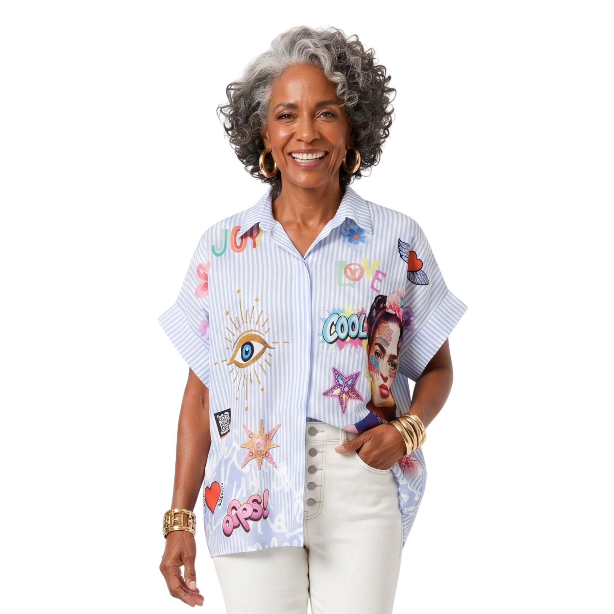 CAMISA OVERSIZE LEGADO DE FRIDA