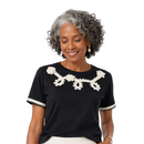 CAMISETA JARDIN NOIR - NEGRA