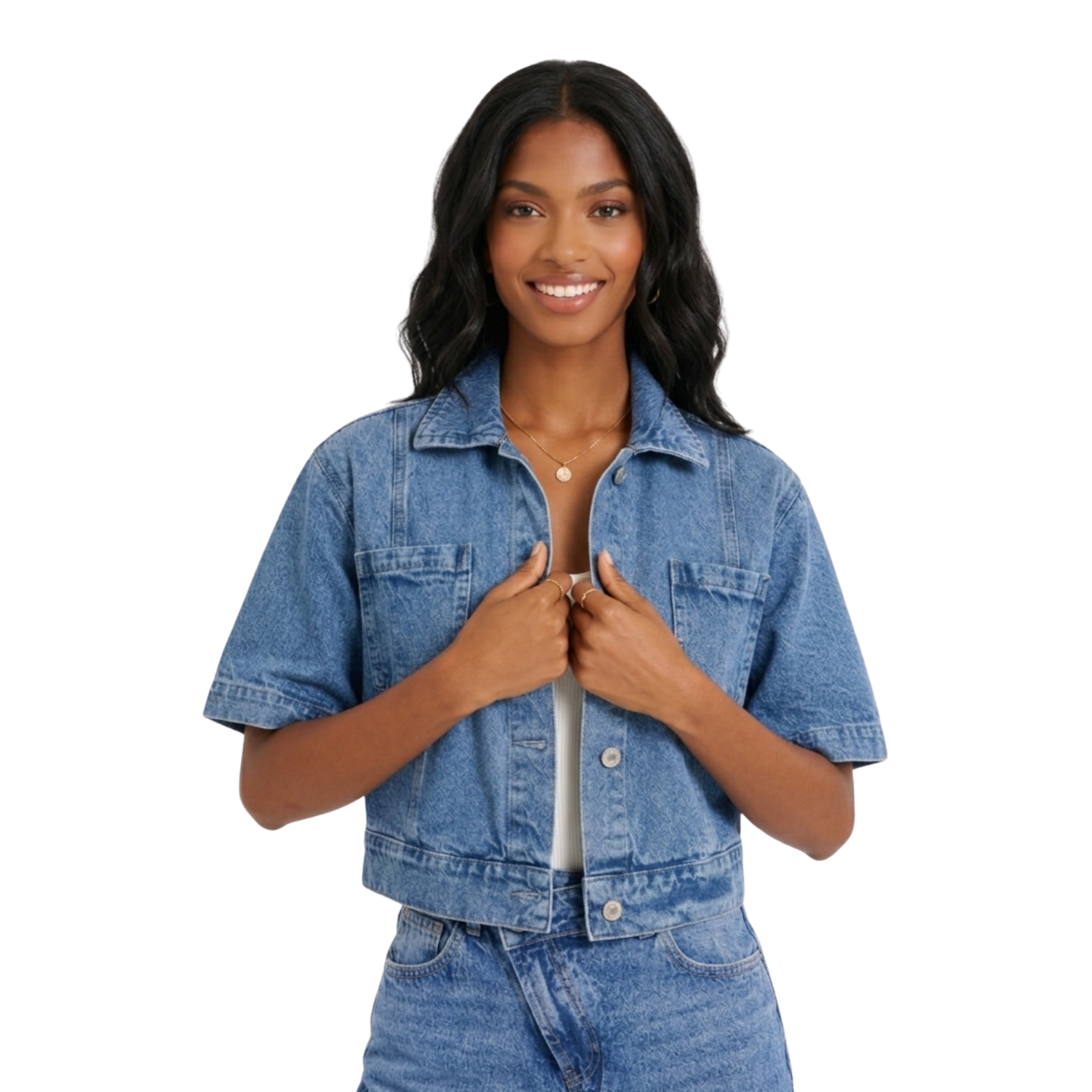 CHAQUETA DENIM ÉTER