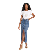 FALDA DENIM ASIMÉTRICA ÉLAN