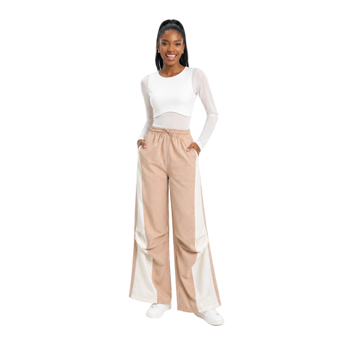 PANTALÓN BOMBAY - BICOLOR MIEL & BEIGE