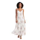 VESTIDO MAXI TRÓPICO - BEIGE