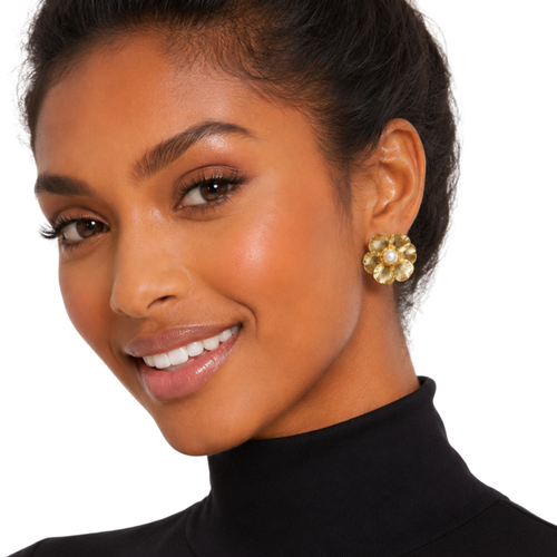ARETES CINCO PÉTALOS