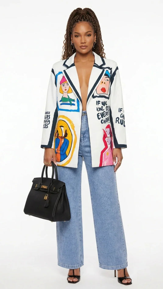 Translation missing: es.BLAZER OVERSIZE - RULE BREAKER