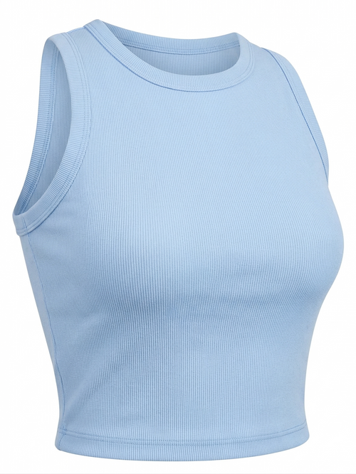 BLUSA BASIC BLUE