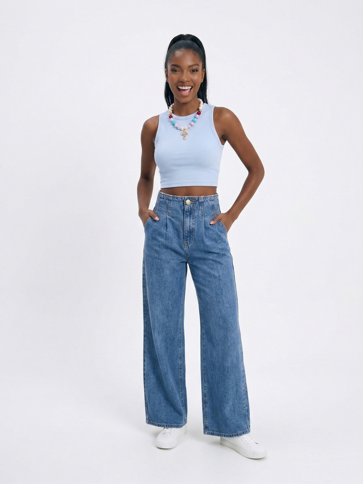 Translation missing: es.BLUSA BASIC BLUE