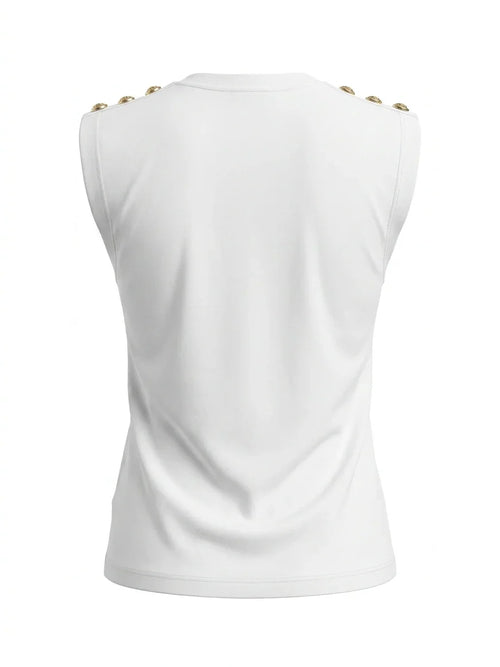 BLUSA SIGNATURE BLANCA