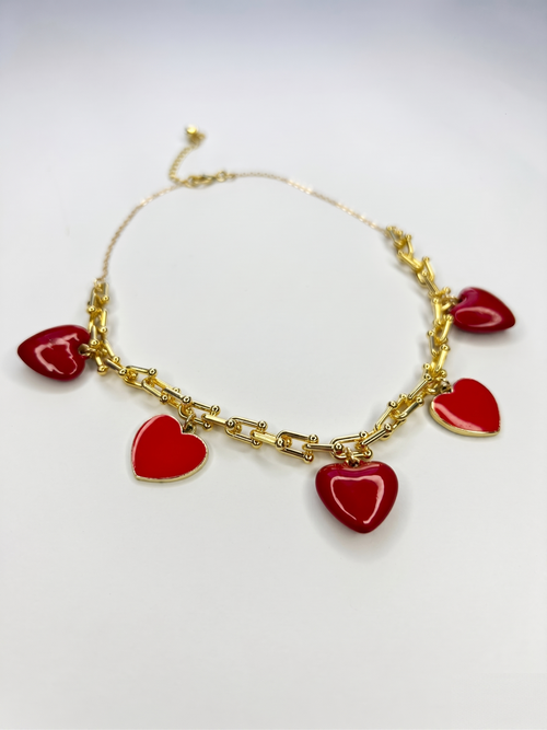 COLLAR 5 CORAZONES