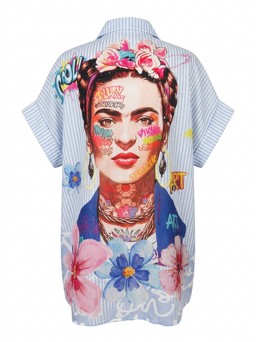 CAMISA OVERSIZE LEGADO DE FRIDA