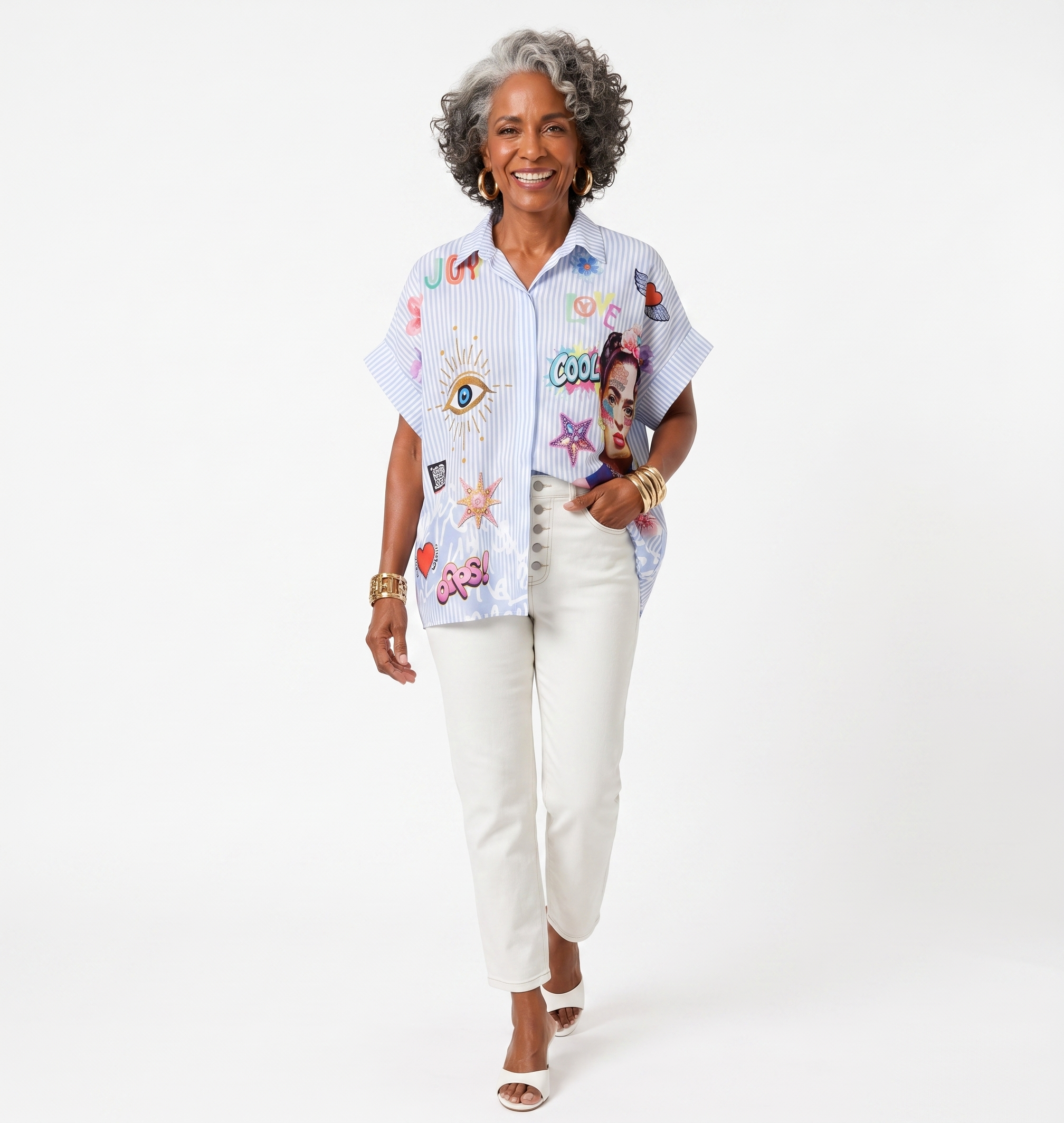 CAMISA OVERSIZE LEGADO DE FRIDA