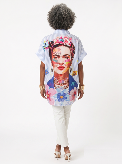 CAMISA OVERSIZE LEGADO DE FRIDA