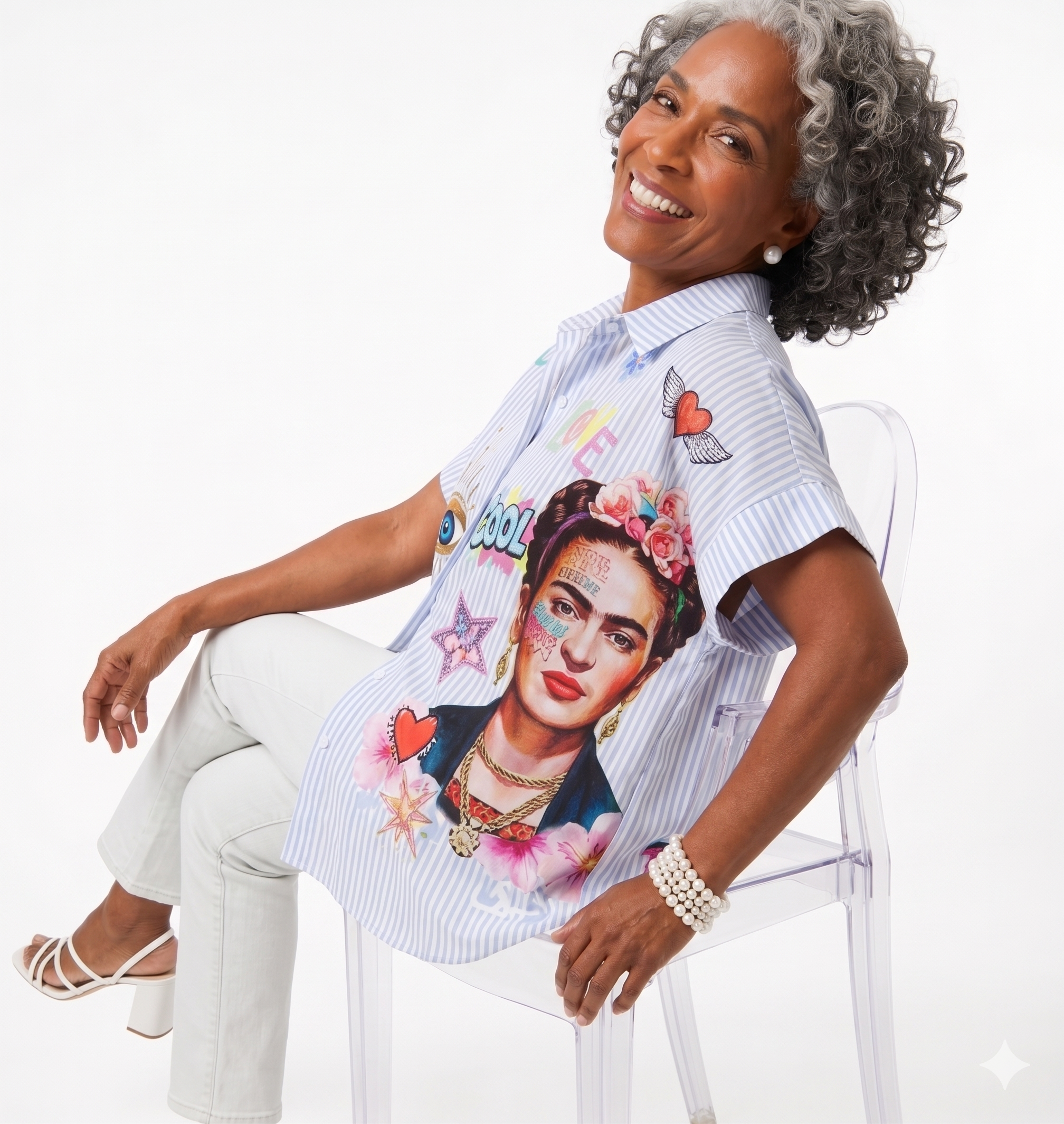 CAMISA OVERSIZE LEGADO DE FRIDA