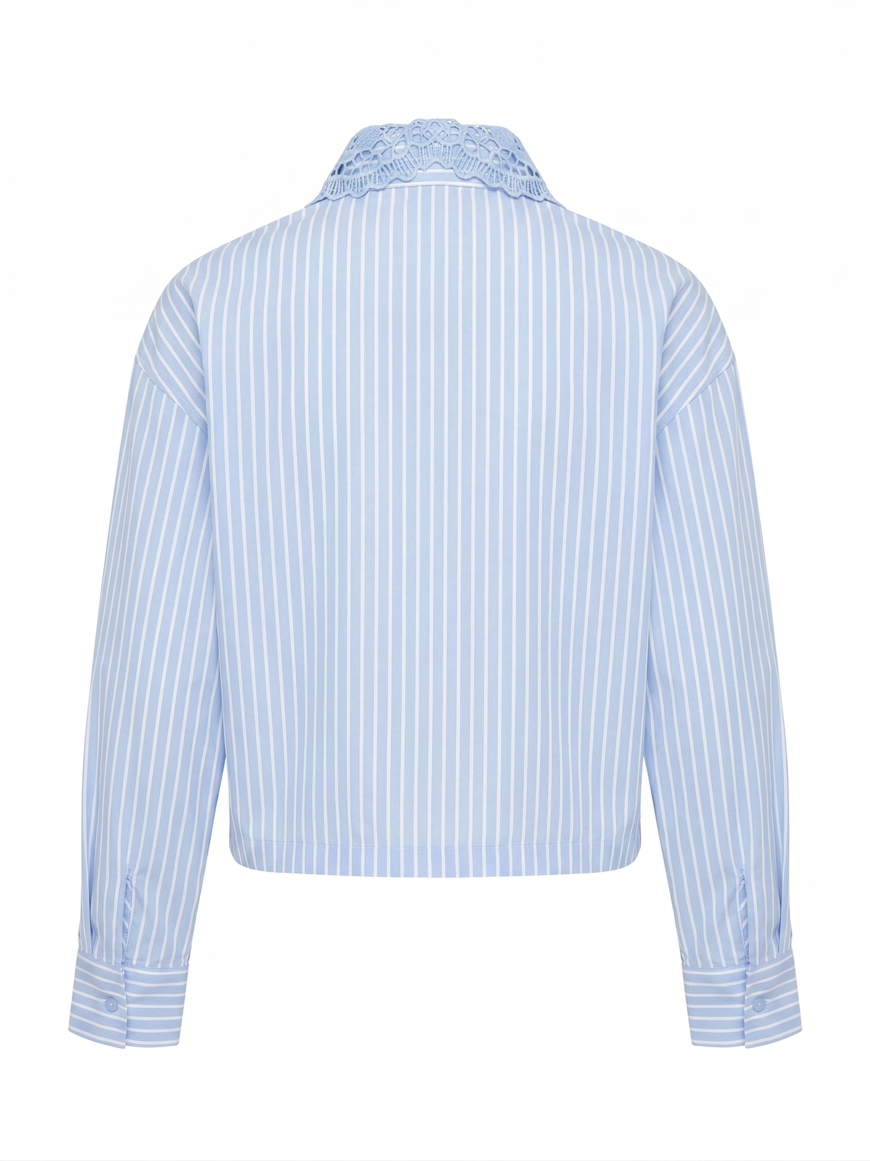 CAMISA PORTOFINO CON DETALLES EN GUIPUR
