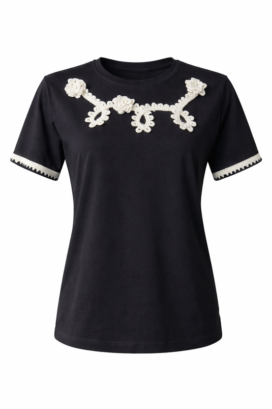 Translation missing: es.CAMISETA JARDIN NOIR - NEGRA