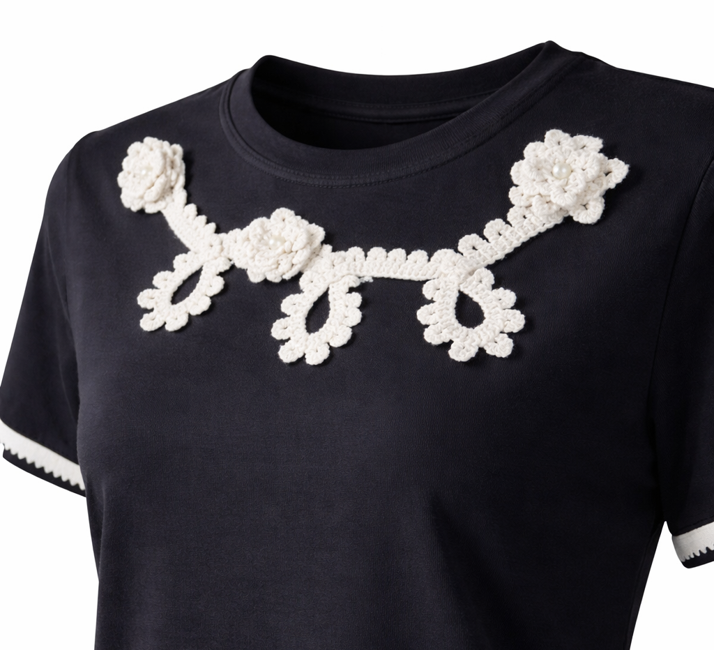 CAMISETA JARDIN NOIR - NEGRA