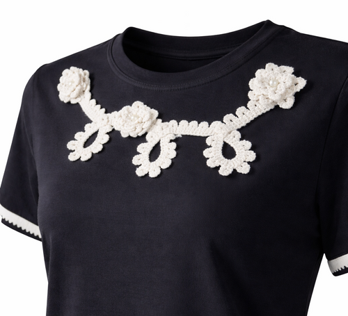 CAMISETA JARDIN NOIR - NEGRA