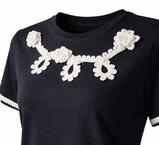 Translation missing: es.CAMISETA JARDIN NOIR - NEGRA