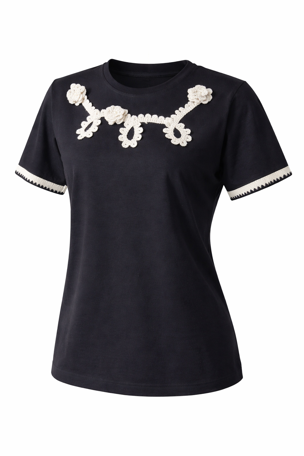 CAMISETA JARDIN NOIR - NEGRA