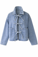 CHAQUETA COQUETTE CHIC - OVERSIZE DENIM