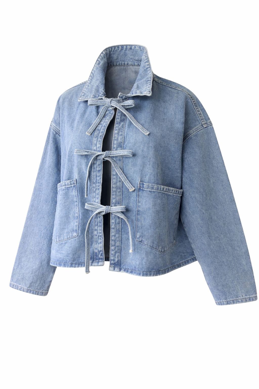 CHAQUETA COQUETTE CHIC - OVERSIZE DENIM