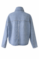 CHAQUETA COQUETTE CHIC - OVERSIZE DENIM