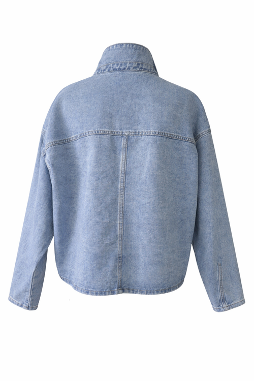 CHAQUETA COQUETTE CHIC - OVERSIZE DENIM