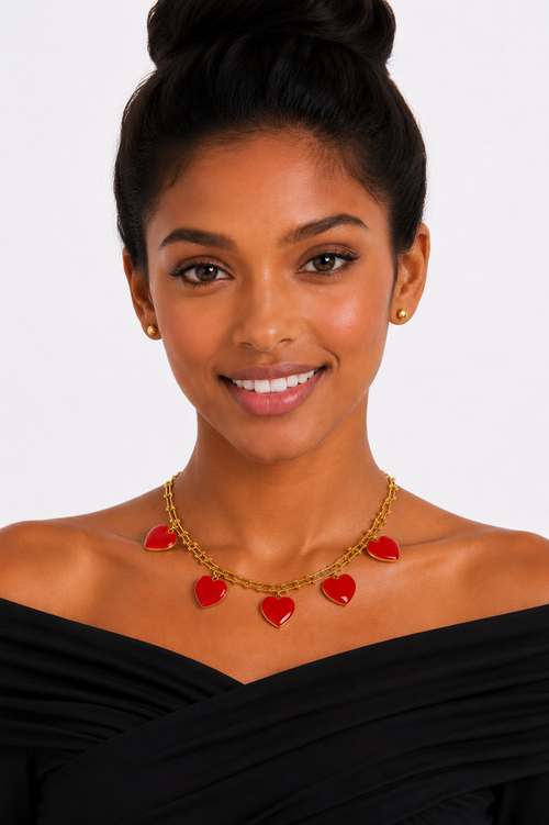 COLLAR 5 CORAZONES