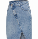 FALDA DENIM ASIMÉTRICA BANTÚ