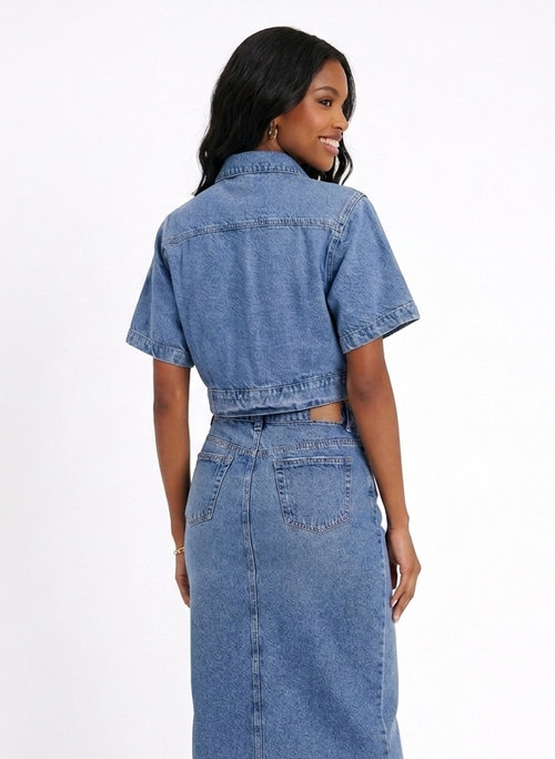 CHAQUETA DENIM ÉTER