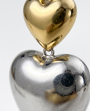 ARETES DOS CORAZONES