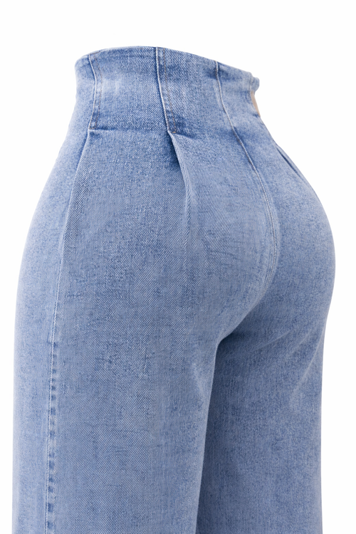 JEAN CONTOUR STRAIGHT - PAPER BAG