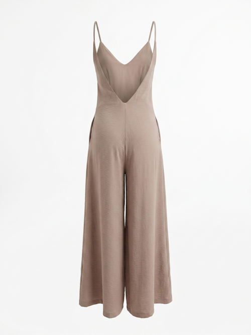 JUMPSUIT PALAZZO EOS - CÁMEL
