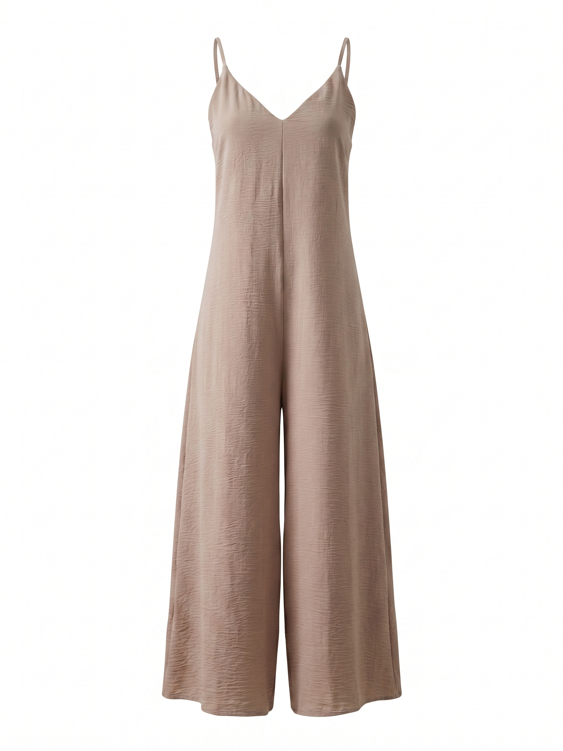 JUMPSUIT PALAZZO EOS - CÁMEL