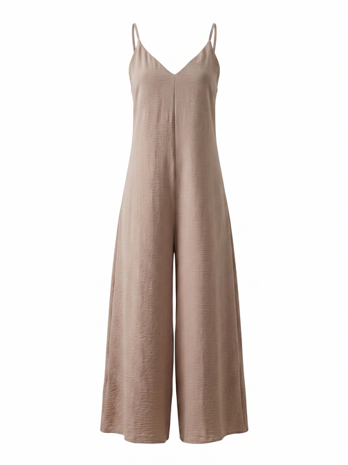 JUMPSUIT PALAZZO EOS - CÁMEL