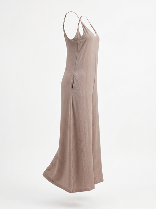 JUMPSUIT PALAZZO EOS - CÁMEL