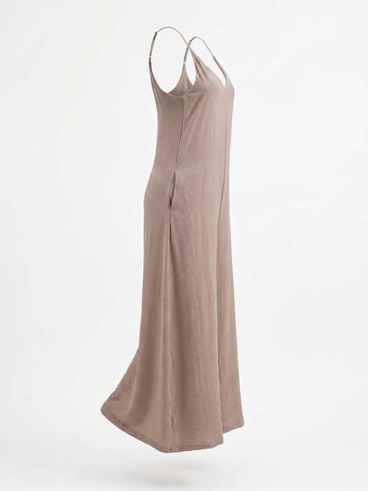 Translation missing: es.JUMPSUIT PALAZZO EOS - CÁMEL