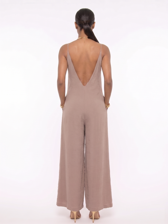 Translation missing: es.JUMPSUIT PALAZZO EOS - CÁMEL