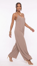 JUMPSUIT PALAZZO EOS - CÁMEL