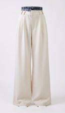 PANTALÓN SASTRE ENIGMA -  DOBLE PRETINA