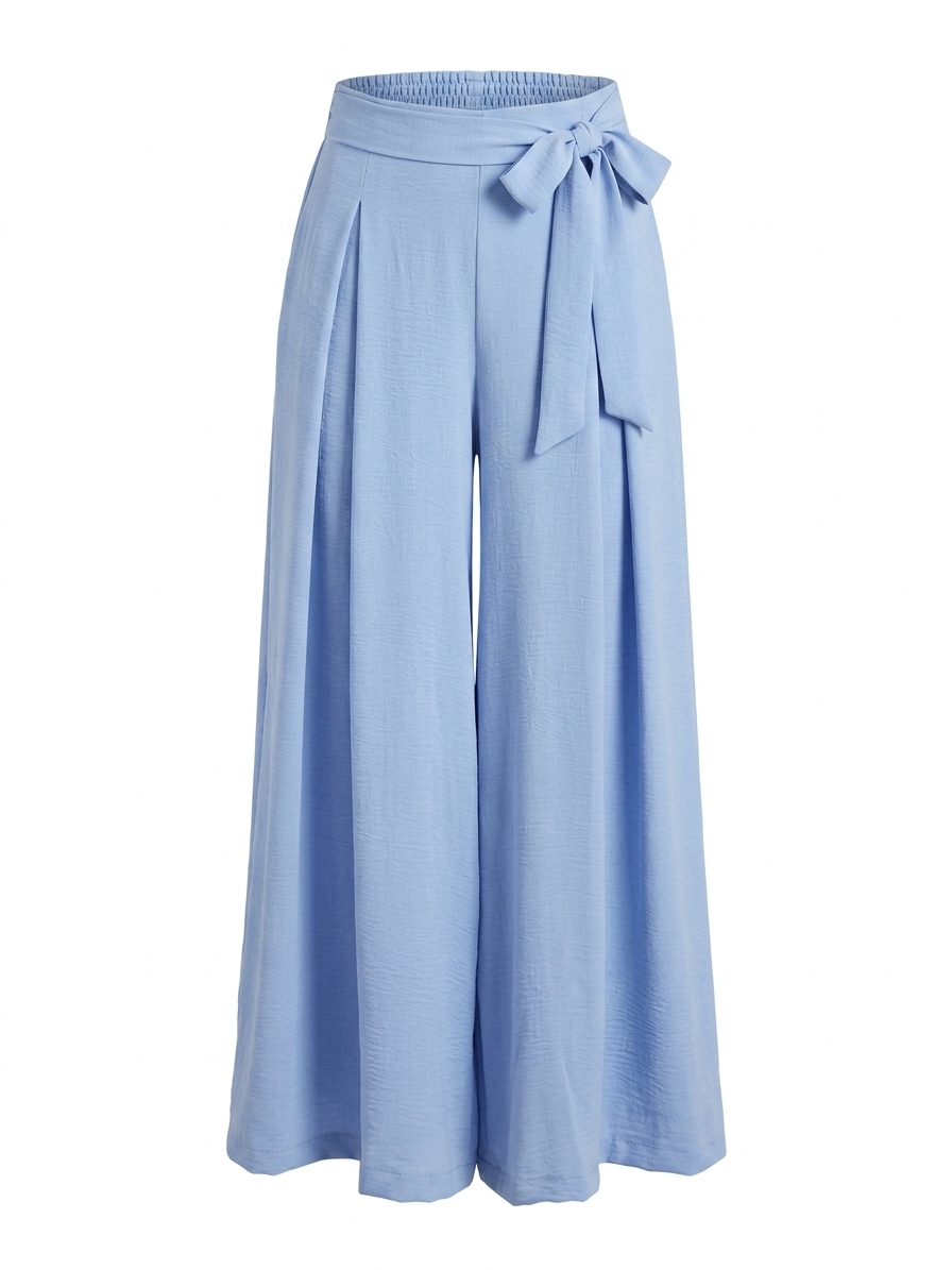 PANTALÓN PALAZZO BLUE COQUETTE