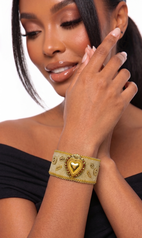 PULSERA TEJIDA - SAGRADO CORAZÓN