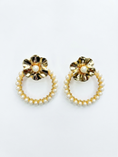 ARETES - FLOR DE PERLAS