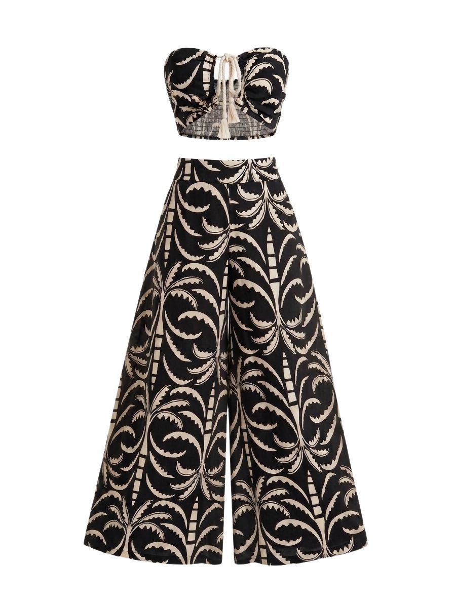 SET BLACK TROPICAL