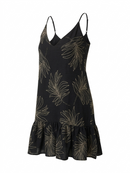 VESTIDO TRÓPICO CORTO - NEGRO