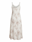 VESTIDO MAXI TRÓPICO - BEIGE