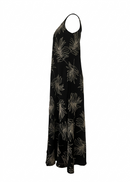 VESTIDO MAXI TRÓPICO - NEGRO